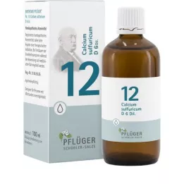 BIOCHEMIE Pflueger 12 Calcium sulfuricum D 6 kapi, 100 ml