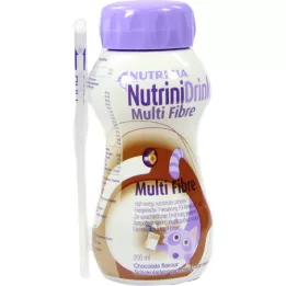 NUTRINIDRINK Okus čokolade s više vlakana, 200 ml