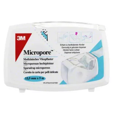 MICROPORE vliespfl.1.25 cmx5 m m MICROPORE vliespfl.1.25 cmx5 m m