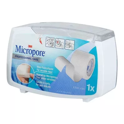 MICROPORE Flaster od flisa 2,5 cmx5 m s Abr.1530NP-1SD, 1 kom MICROPORE Flaster od flisa 2,5 cmx5 m s Abr.1530NP-1SD, 1 kom