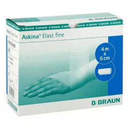 ASKINA elast fine binde 6 cmx4 m labave, 20 sati