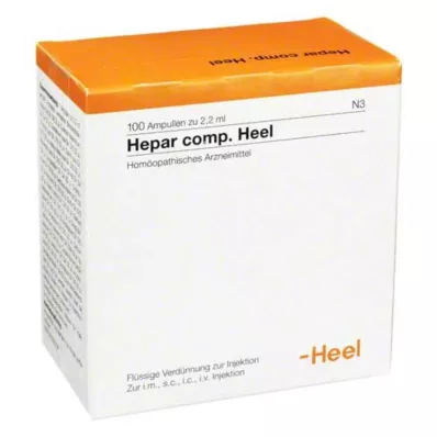 HEPAR COMP.Ampule za pete, 100 kom
