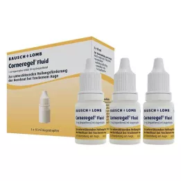 CORNEREGEL Tekuće kapi za oko, 3X10 ml