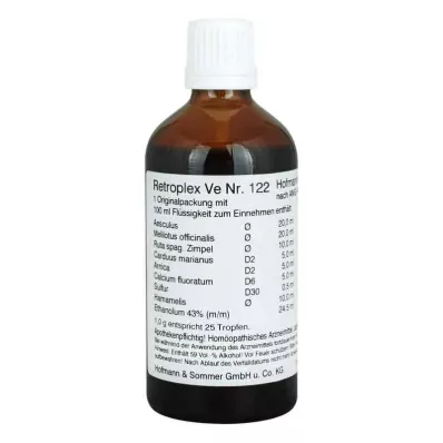RETROPLEX VE br.122 kapi, 100 ml RETROPLEX VE br.122 kapi, 100 ml