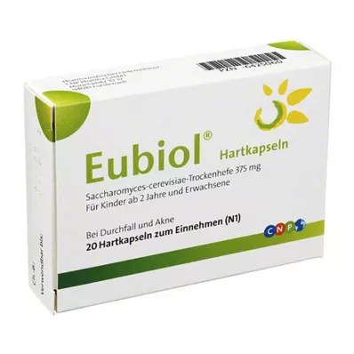 EUBIOL Tvrde kapsule, 20 kom