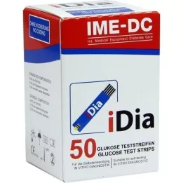 IDIA IME-DC Trake za mjerenje šećera u krvi, 50 kom