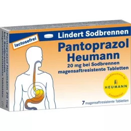 PANTOPRAZOL Heumann 20 mg za žgaravicu msr.tableta, 7 kom