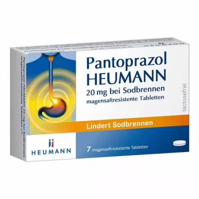 Pantoprazol HEUMANN 20 mg za žgaravicu, 7 kom Pantoprazol HEUMANN 20 mg za žgaravicu, 7 kom