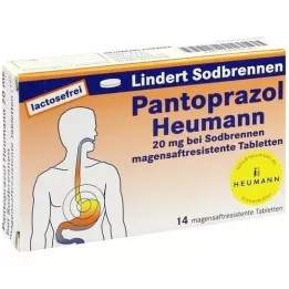 PANTOPRAZOL Heumann 20 mg za žgaravicu msr.tablete, 14 kom