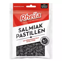 RHEILA Salmiak Pastilles šećer -slobodan, 90 g