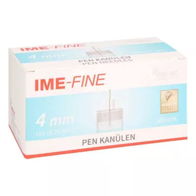 IME-fina univerzalna pen kanila 31 G 4 mm, 100 komada