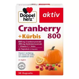 DOPPELHERZ Brusnica + bundeva kapsule, 30 kom