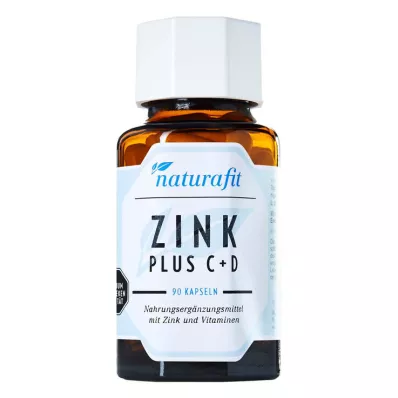 NATURAFIT Zinc Plus C+D kapsule, 90 kom NATURAFIT Zinc Plus C+D kapsule, 90 kom