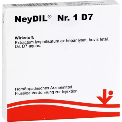NEYDIL Br.1 D 7 ampula, 5X2 ml