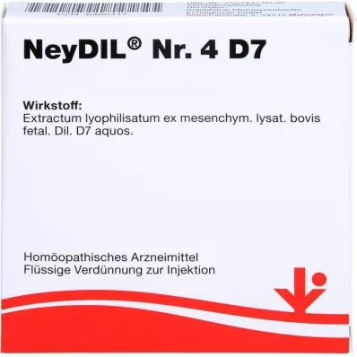 NEYDIL Br.4 D 7 ampula, 5X2 ml