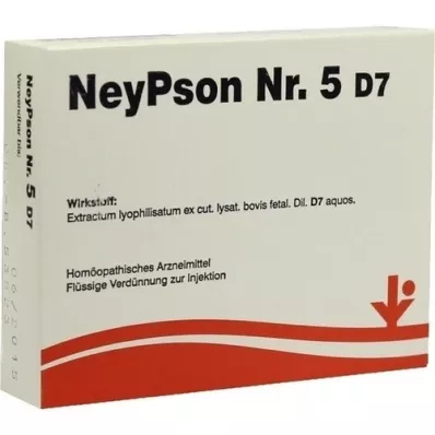 NEYPSON Br.5 D 7 ampula, 5X2 ml