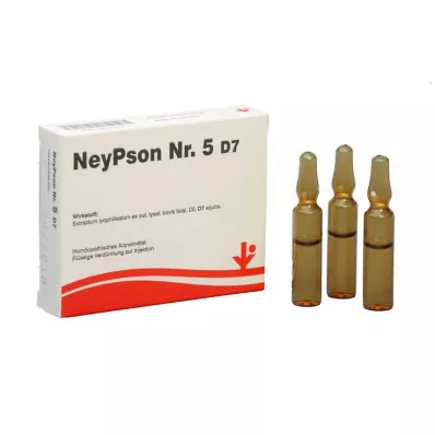 Neypson No.5 D 7 ampula, 5X2 ml Neypson No.5 D 7 ampula, 5X2 ml
