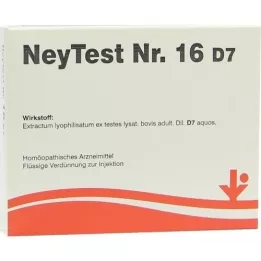 NEYTEST Br.16 D 7 ampula, 5X2 ml