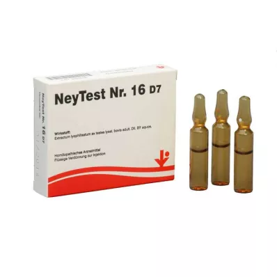 Neytest No.16 D 7 ampula, 5X2 ml