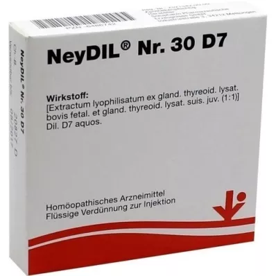 NEYDIL Br.30 D 7 ampula, 5X2 ml