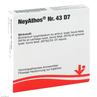 Neyathos No.43 D 7 ampula, 5X2 ml