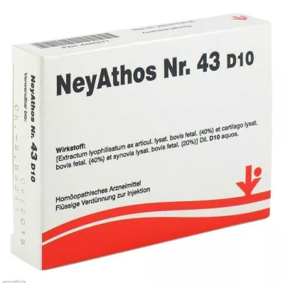 NEYATHOS br.43 D 10 ampula, 5X2 ml