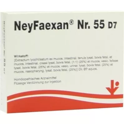 NEYFAEXAN Br.55 D 7 ampula, 5X2 ml