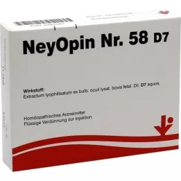 NEYOPIN Br.58 D 7 ampula, 5X2 ml