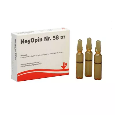 NEYOPIN Br.58 D 7 ampula, 5X2 ml