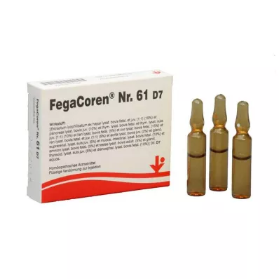 Fegacoren 61 D 7 ampula, 5X2 ml