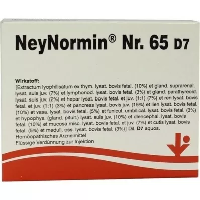 NEYNORMIN Br.65 D 7 ampula, 5X2 ml