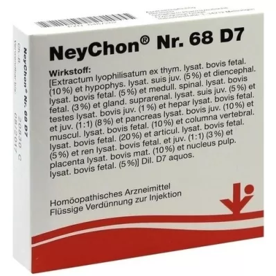 NEYCHON Br.68 D 7 ampula, 5X2 ml