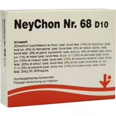 NEYCHON br.68 D 10 ampula, 5X2 ml