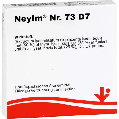 NEYIM Br.73 D 7 ampula, 5X2 ml
