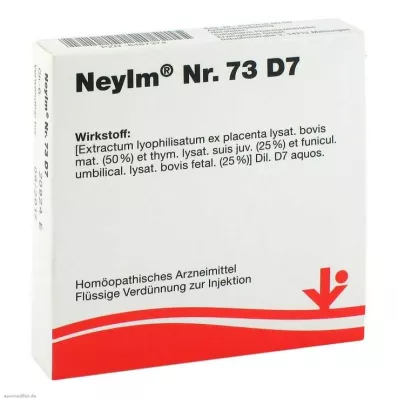 NEYIM Br.73 D 7 ampula, 5X2 ml