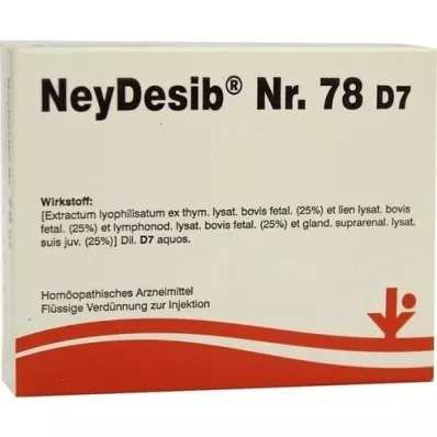 NEYDESIB Br.78 D 7 ampula, 5X2 ml