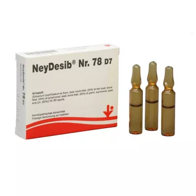 Neydesib No.78 D 7 ampula, 5X2 ml