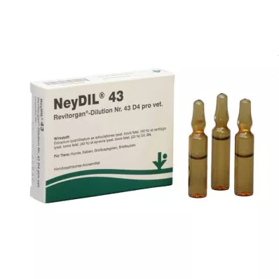 NEYDIL Br.43 Revitorgan Dil.D 4 po ampuli vet., 5X2 ml