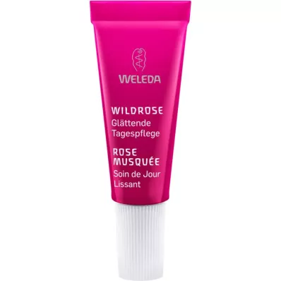 WELEDA Wildrose smoothing dnevna njega, 7 ml