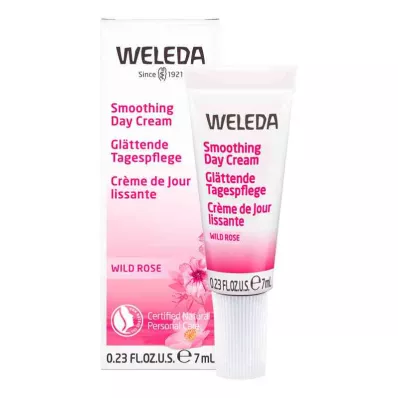 WELEDA Wildrose smoothing dnevna njega, 7 ml