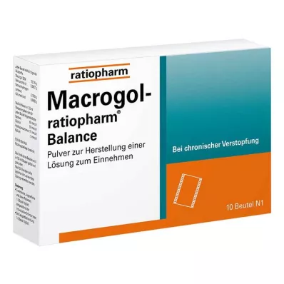 Macrogol ratiopharm Balance prašak za oralnu H.e. otopina, 10 kom