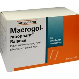 MACROGOL-ratiopharm Balance Plv.z.H.e.L.z.Einn., 30 kom