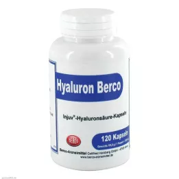 HYALURON BERCO Injuv kapsule, 120 ST
