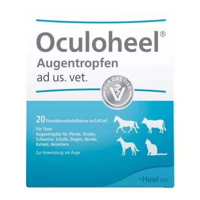 OCULOHEEL Kapi za oči ad us.vet. Jednodozna cijev, 20 kom