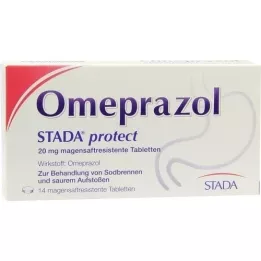 OMEPRAZOL STADA protect 20 mg tablete želučanog soka, 14 kom