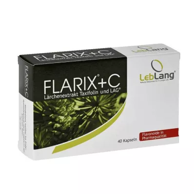 FLARIX+C Ekstrakt ariša Taxifolin kapsule, 40 kom
