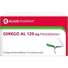 GINKGO AL 120 mg tablete prekrivenih filmom, 120 sati