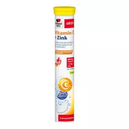 DOPPELHERZ Vitamin C+Zink šumeće tablete, 15 kom