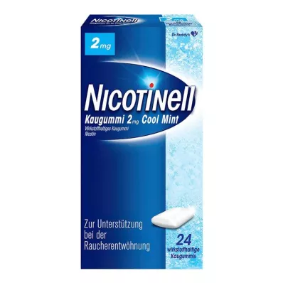 NICOTINELL Žvakaća guma Cool Mint 2 mg, 24 kom