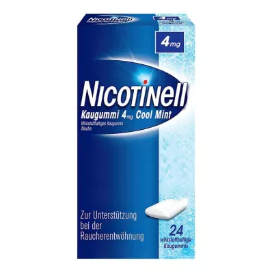 NICOTINELL Žvakaća guma Cool Mint 4 mg, 24 kom